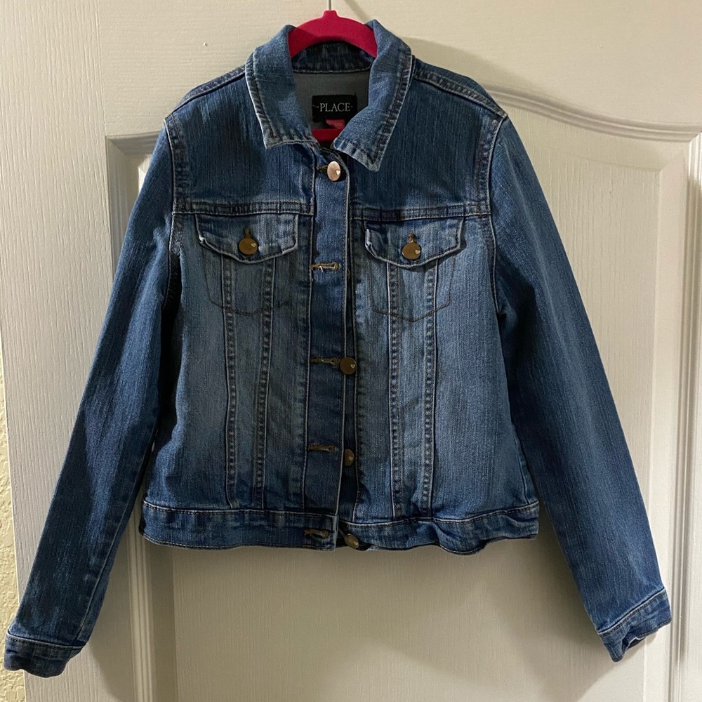 Little girls jean jacket